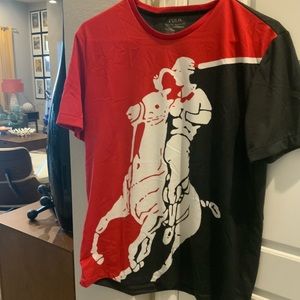 Polo performance fabric tee